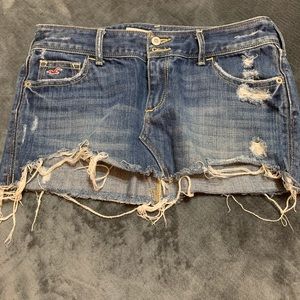 Hollister size 1 mini Jean skirt